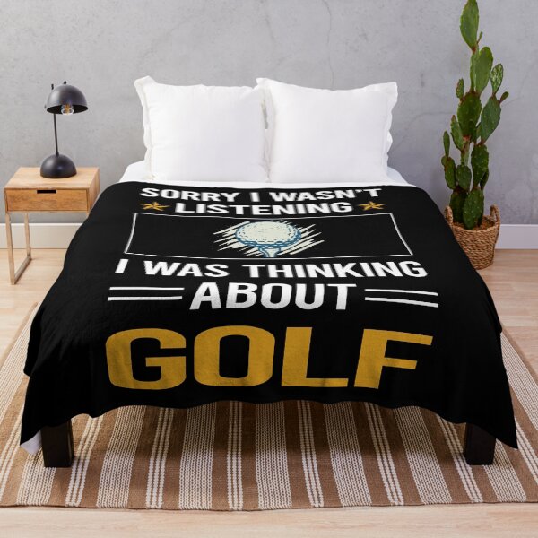 Item preview, Funny Listening Golf Golfing Golfer designed and sold by jiggleterrified.