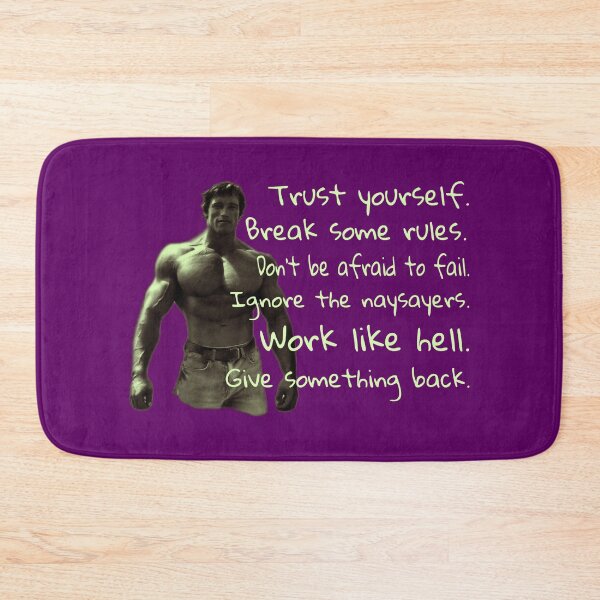 Item preview, Schwarzenegger seven rules for workout designed and sold by sreckov-desig.