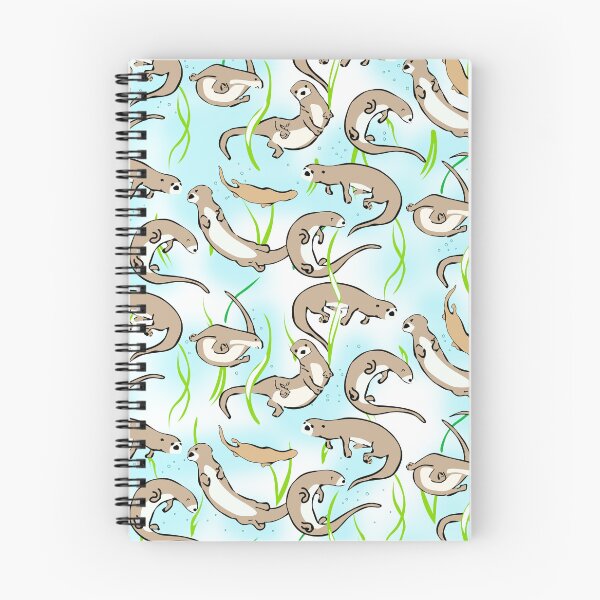 Item preview, Otters Seaweed Pattern designed and sold by LittleShop79.