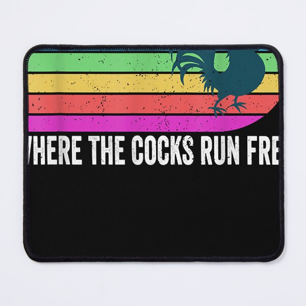 Item preview, Funny Key West Rooster where the cocks run free designed and sold by ShawnaRoderick.