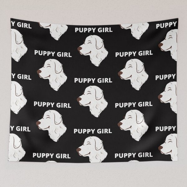 Item preview, PUPPY GIRL,  LUV OF DOGS (2) designed and sold by Highhocreations.