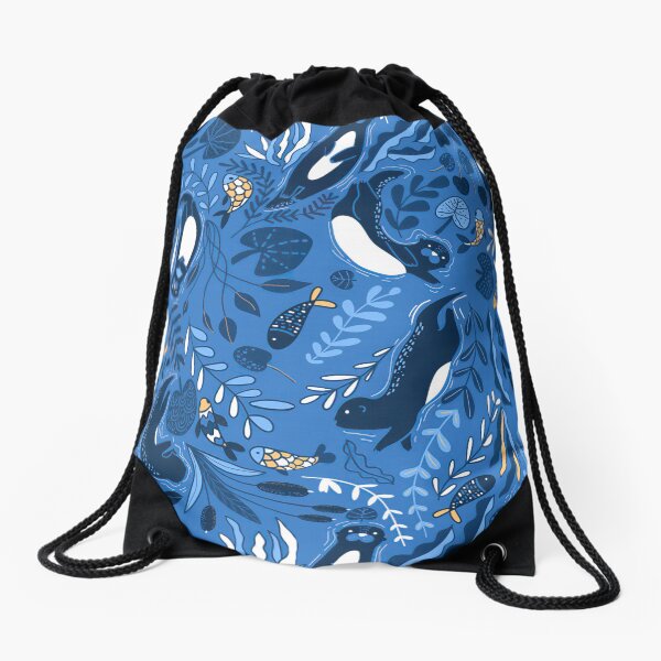 Item preview, Otters With Abstract Fishes designed and sold by LittleShop79.