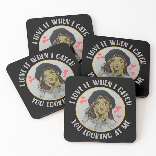 Item preview, I love it when I catch you looking at me. designed and sold by Umiska.