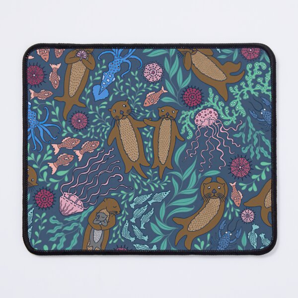 Item preview, Otters With Sea Creatures designed and sold by LittleShop79.