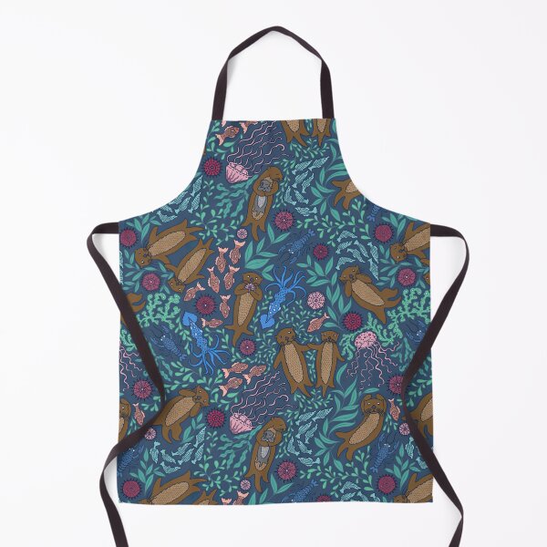 Item preview, Otters With Sea Creatures designed and sold by LittleShop79.