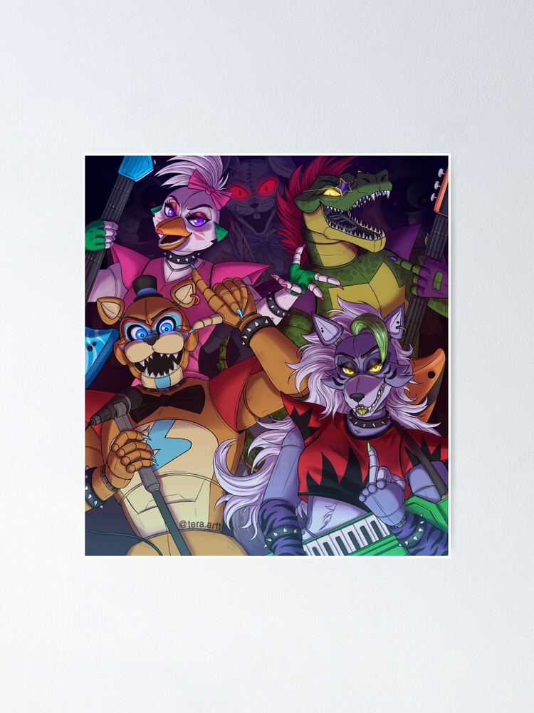 Five Nights at Freddy's: Security Breach - Group Wall Poster