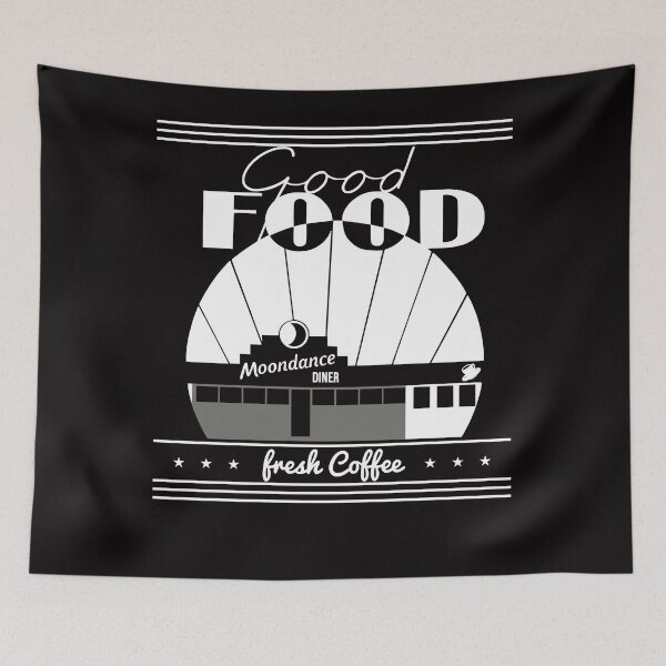 Item preview, TICK BOOM GOOD FOOD MOONDANCE DINER FRESH COFFEE GIFT  designed and sold by pikevrjole.