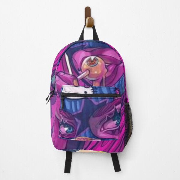 Item preview, Colored Purple Hair Gangsta Mask Super Hero Woman Fantasy Lollipop Bitcoin Cat Cool Boho designed and sold by DaniVi.
