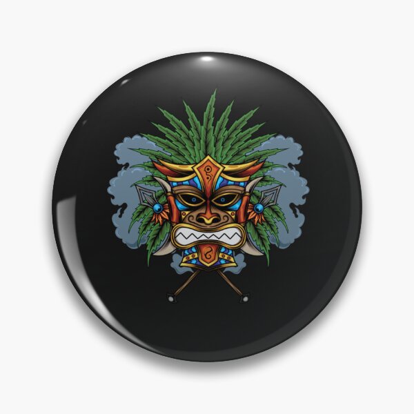 Artikelvorschau, Tiki Tiki-Masken-Illustration entworfen und verkauft von Shirtmandudee.