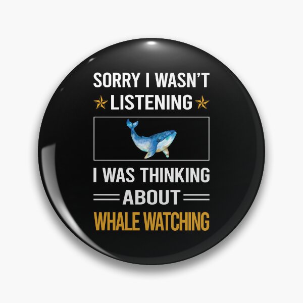 Item preview, Funny Listening Whale Watching designed and sold by RandalDavis.