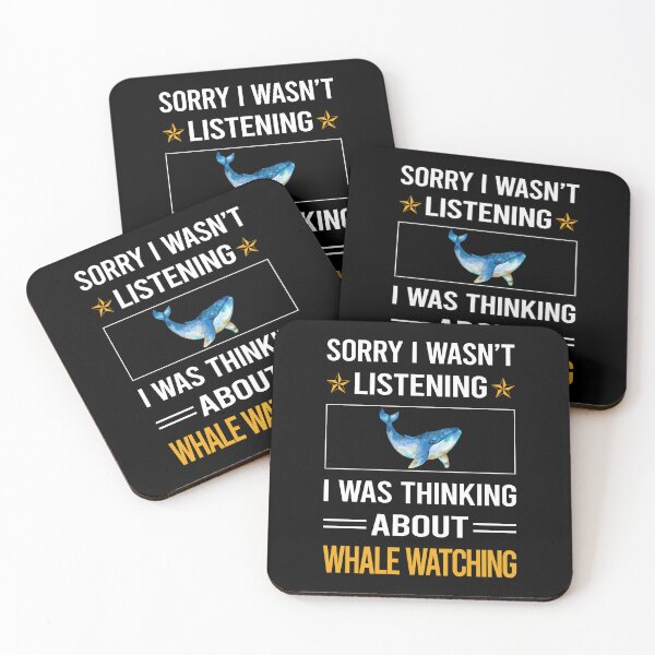 Item preview, Funny Listening Whale Watching designed and sold by RandalDavis.