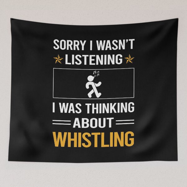 Item preview, Funny Listening Whistling designed and sold by RandalDavis.
