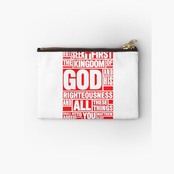 Item preview, Matthew 6:33 Seek First the Kingdom of God designed and sold by plushism.