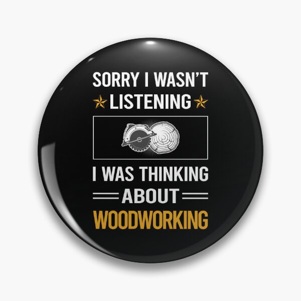 Item preview, Funny Listening Woodworking Woodworker designed and sold by RandalDavis.