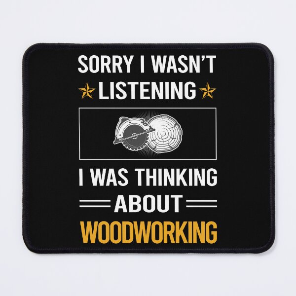 Item preview, Funny Listening Woodworking Woodworker designed and sold by RandalDavis.
