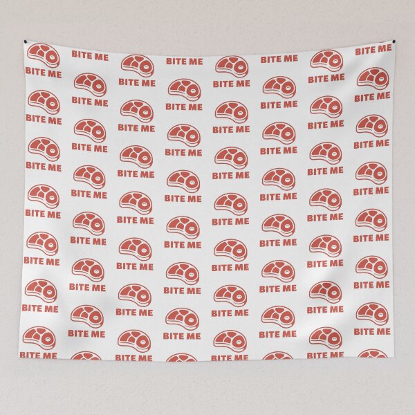 Item preview, Big Miss Steak | Funny Bite Me Design designed and sold by kahossa93.