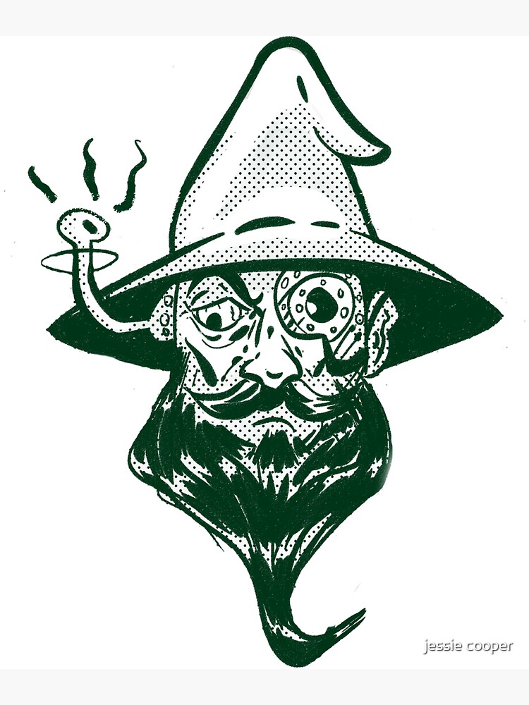 Space Wizard Head by Jessiepodcasts