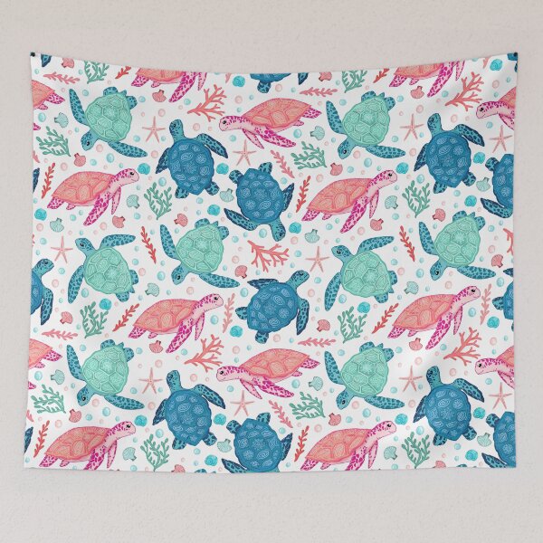 Item preview, Watercolor Turtle Art designed and sold by LittleShop79.