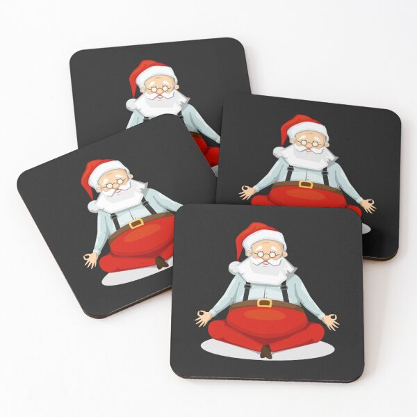 Item preview, Yoga Christmas Santa Yoga Christmas Santa Pose funny tee gift Christmas lovers Gift Idea designed and sold by Shirtmandudee.