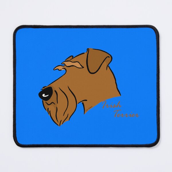 Item preview, Irish Terrier silhouette designed and sold by LivHana.