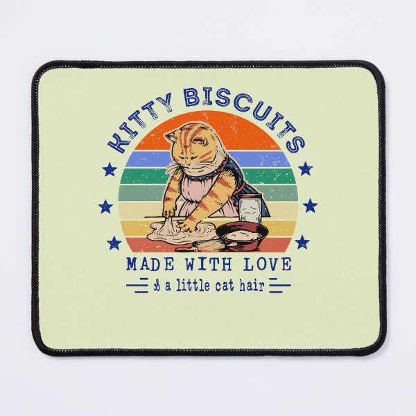 Item preview, Kitty Biscuits Made With Love And A Little Cat Hair Funny Baking Cat, Kitty lover Gift designed and sold by Davidbrg.