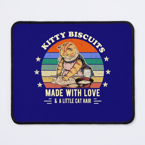 Item preview, Kitty Biscuits Made With Love And A Little Cat Hair Funny Baking Cat, Kitty lover Gift designed and sold by Davidbrg.