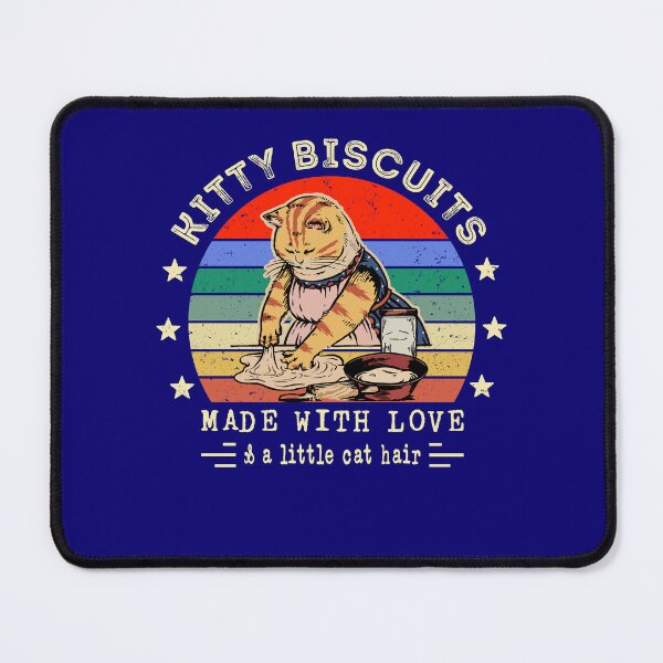 Item preview, Kitty Biscuits Made With Love And A Little Cat Hair Funny Baking Cat, Kitty lover Gift designed and sold by Davidbrg.