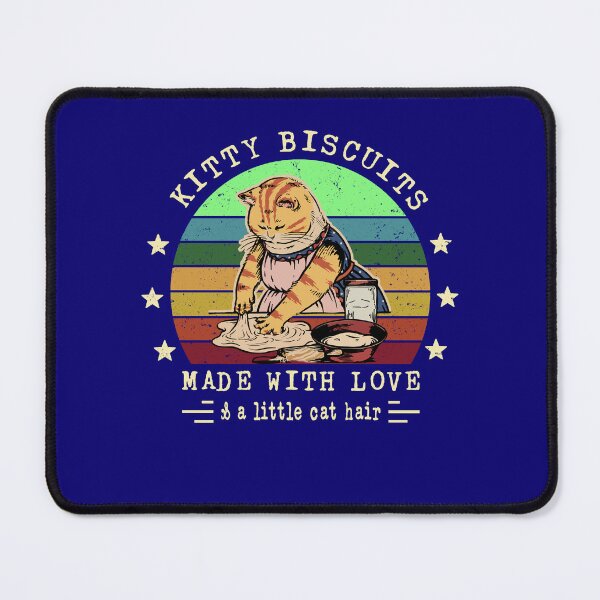 Item preview, Kitty Biscuits Made With Love And A Little Cat Hair Funny Baking Cat, Kitty lover Gift designed and sold by Davidbrg.