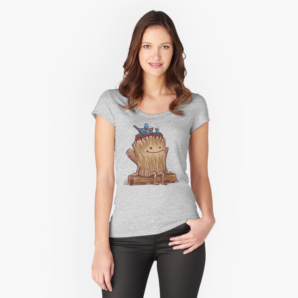 Item preview, Fitted Scoop T-Shirt designed and sold by nickv47.