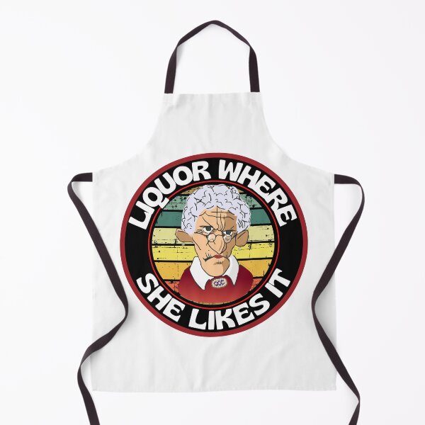 Item preview, Funny Vintage Liquor Where She Likes It Round Grandma Loves Liquor designed and sold by RGRamsey.