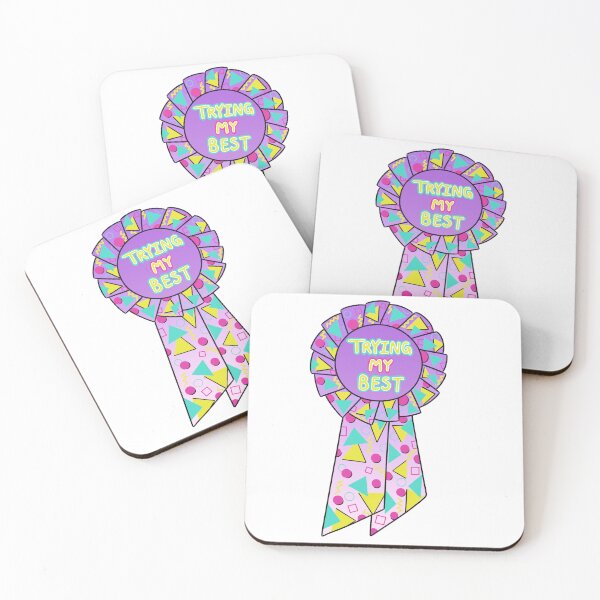 Item preview, Trying My Best Award designed and sold by Basil Parrott.