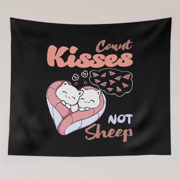 Item preview, Count KISSES, not Sheep designed and sold by Infdesigner.