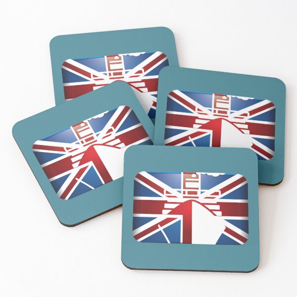Item preview, UK Flag - Cruise Ship   designed and sold by NZGiftsShop.