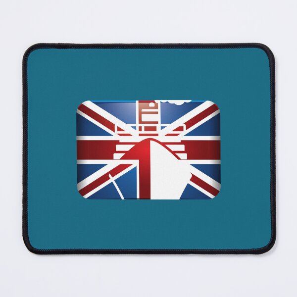 Item preview, UK Flag - Cruise Ship   designed and sold by NZGiftsShop.