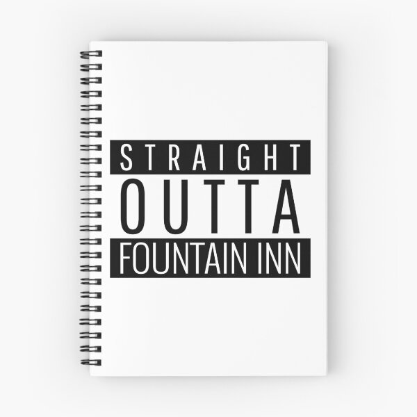 Item preview, Straight Outta Fountain Inn South Carolina  designed and sold by Teelogic.