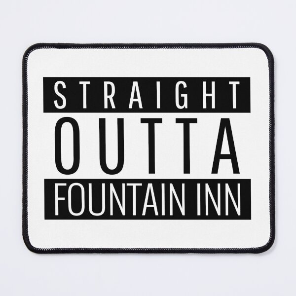 Item preview, Straight Outta Fountain Inn South Carolina  designed and sold by Teelogic.