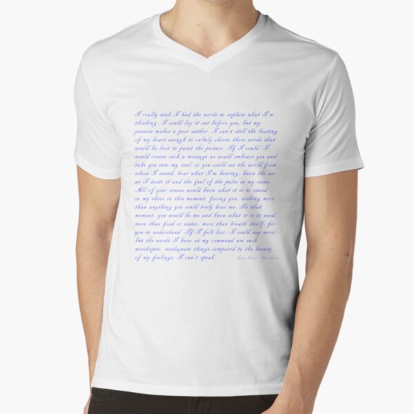 My Words by Joey Jones IdeaJones V-Neck T-Shirt