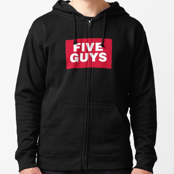 Five guys hoodie sale