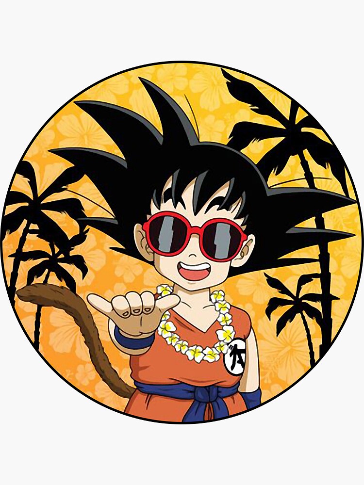 Dragon Ball Son Goku Sticker by NameYourWorld