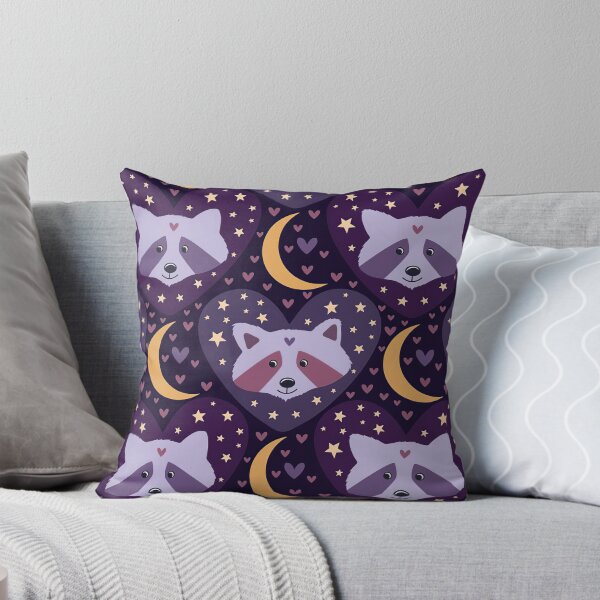 Item preview, Mapaches Luna Corazón designed and sold by SweetThreads79.