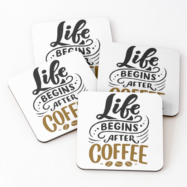Item preview, Hand Lettering Coffee Quote designed and sold by BangferoStore20.