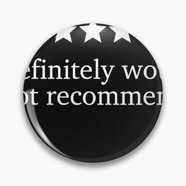 Item preview, 2020 One Star Rating - Would Not Recommend designed and sold by RickFrauenber.