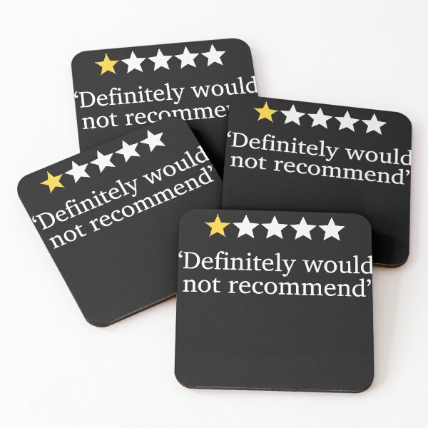 Item preview, 2020 One Star Rating - Would Not Recommend designed and sold by RickFrauenber.