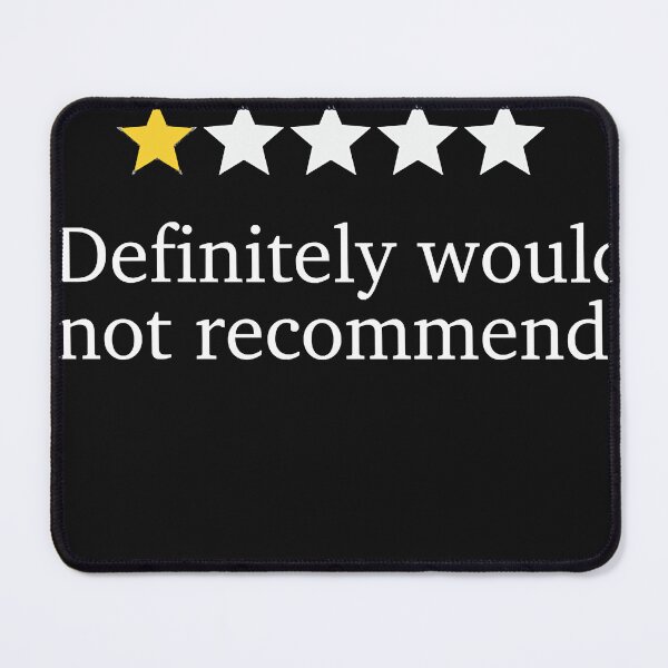 Item preview, 2020 One Star Rating - Would Not Recommend designed and sold by RickFrauenber.