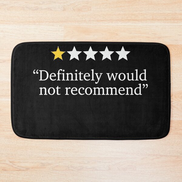 Item preview, 2020 One Star Rating - Would Not Recommend designed and sold by RickFrauenber.