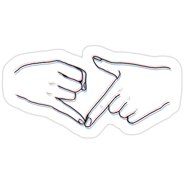 "Seventeen Hand Sign" Stickers by kpopkid | Redbubble