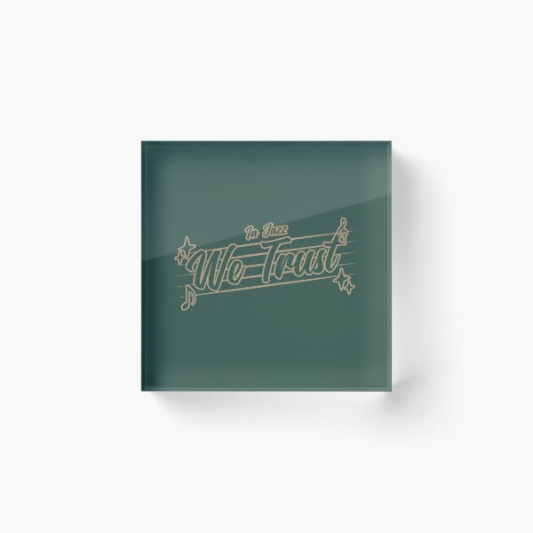 Item preview, In Jazz We Trust designed and sold by AladdinMktgs.