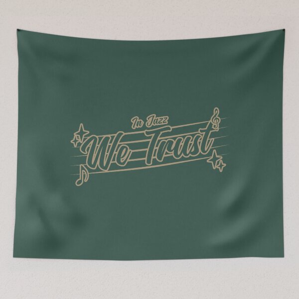 Item preview, In Jazz We Trust designed and sold by AladdinMktgs.