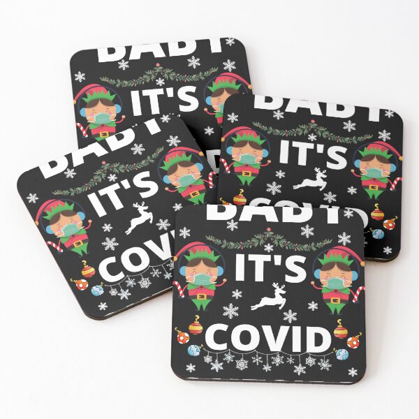 Item preview, Baby Its Covid Outside Christmas 2020 Ugly Sweater designed and sold by RickFrauenber.