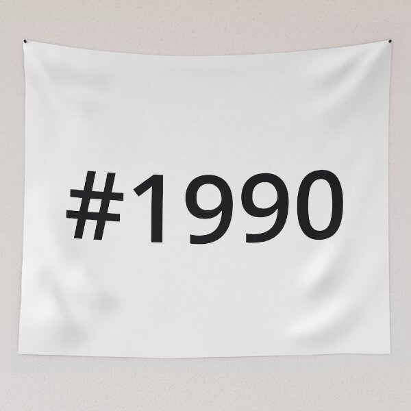 Item preview, Hashtag 1990 designed and sold by MSA-42.